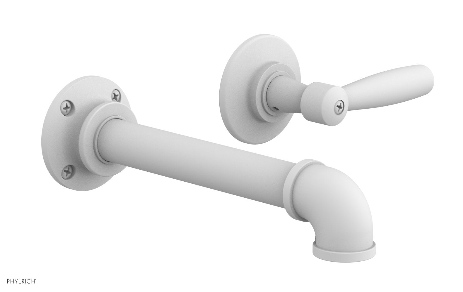 WORKS 2 Single Handle Wall Lavatory Set - Lever Handles 221-16