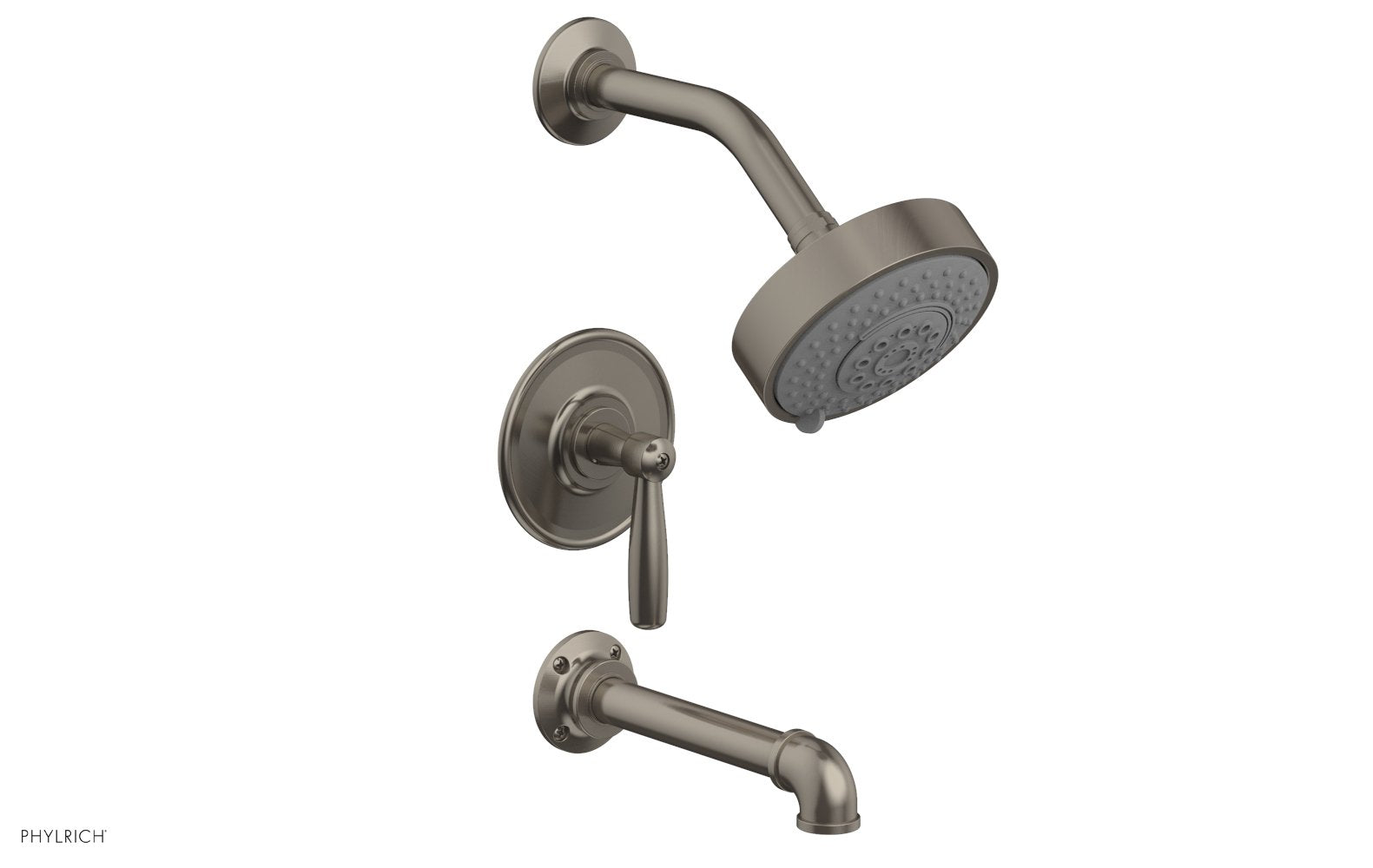 WORKS 2 Pressure Balance Tub and Shower Set - Lever Handle 221-27