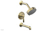 WORKS 2 Pressure Balance Tub and Shower Set - Lever Handle 221-27