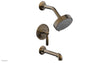 WORKS 2 Pressure Balance Tub and Shower Set - Lever Handle 221-27