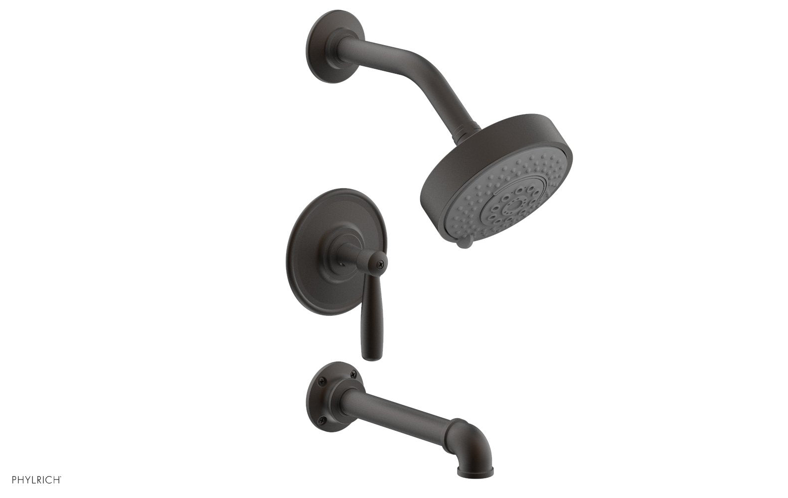 WORKS 2 Pressure Balance Tub and Shower Set - Lever Handle 221-27