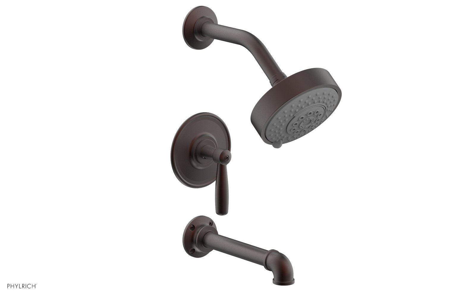 WORKS 2 Pressure Balance Tub and Shower Set - Lever Handle 221-27