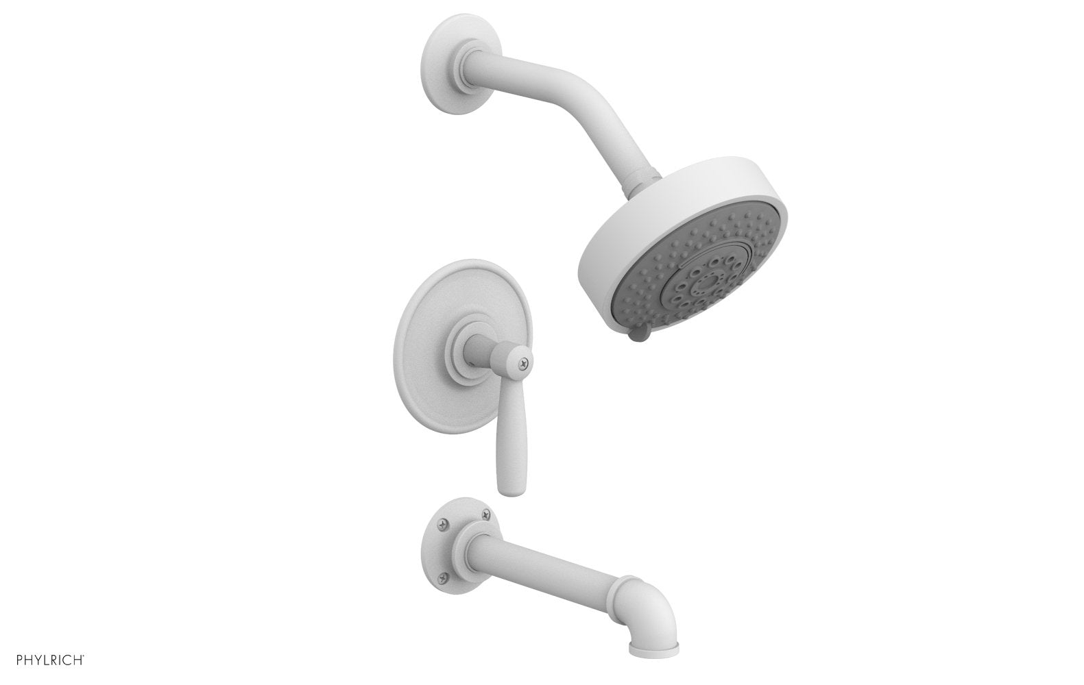 WORKS 2 Pressure Balance Tub and Shower Set - Lever Handle 221-27