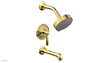 WORKS 2 Pressure Balance Tub and Shower Set - Lever Handle 221-27