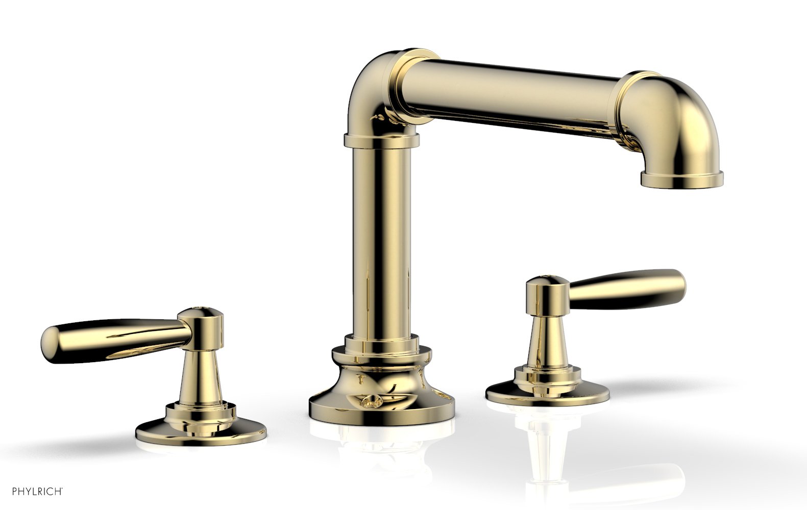 WORKS 2 Deck Tub Set - Lever Handles 221-41