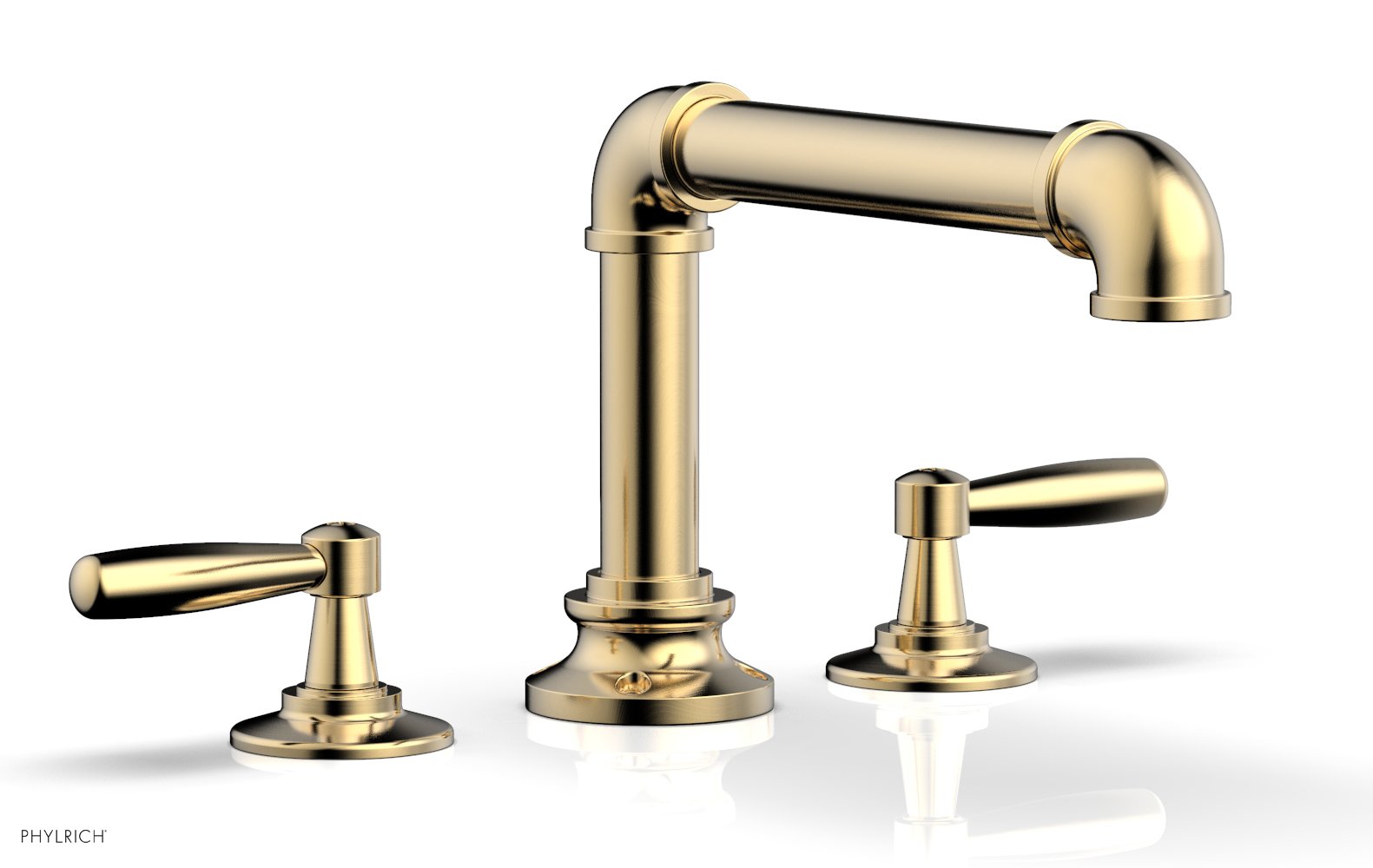 WORKS 2 Deck Tub Set - Lever Handles 221-41