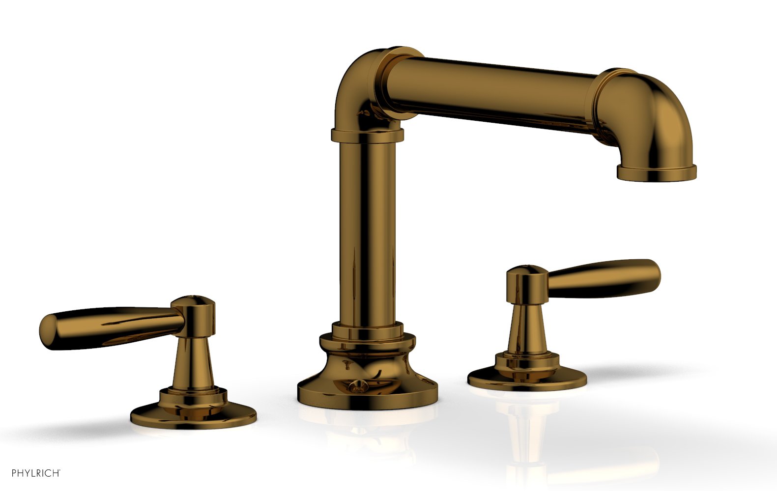 WORKS 2 Deck Tub Set - Lever Handles 221-41