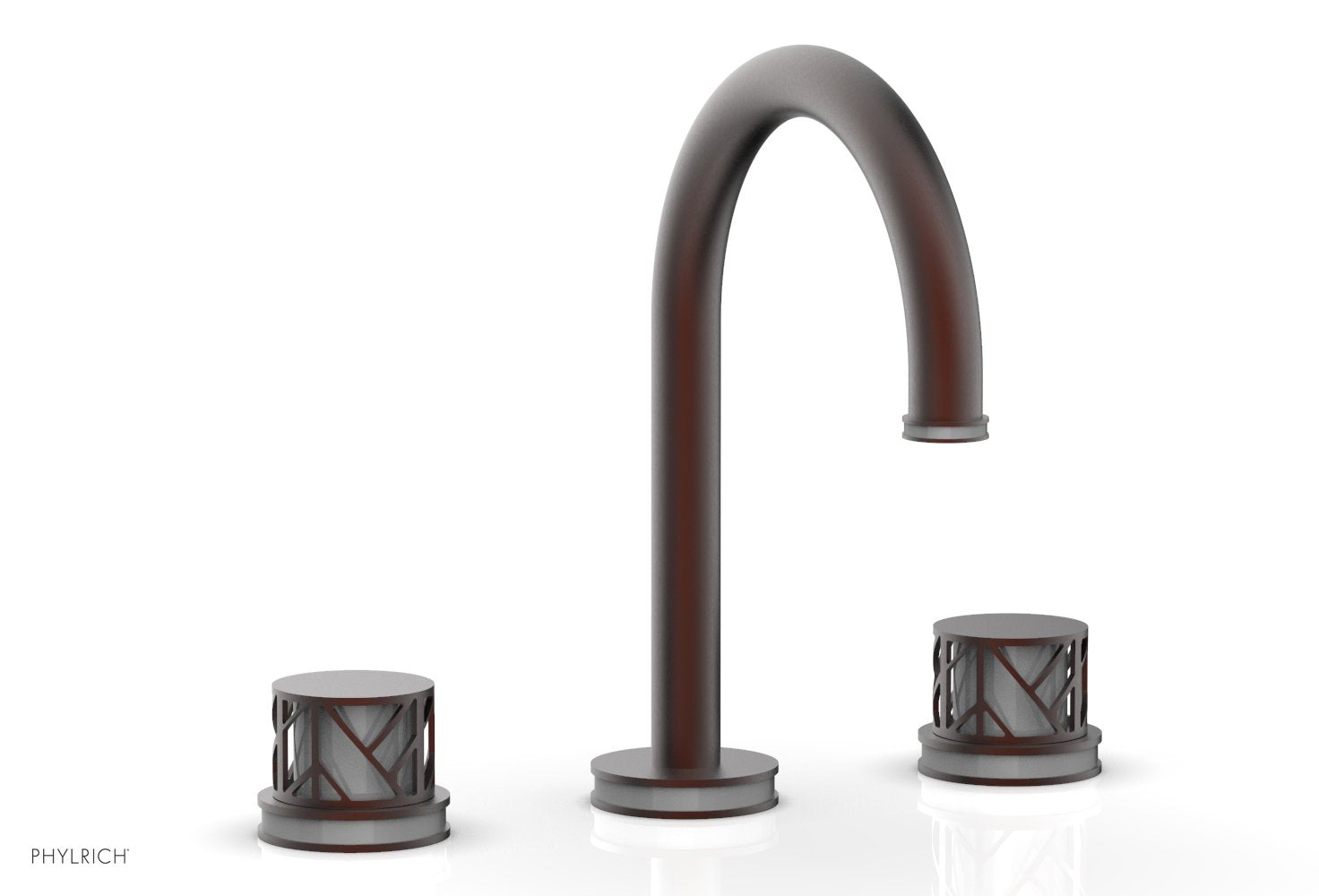 セントルイス LUXURY HANDLE Shop JOLIE Widespread Faucet Round Handles 