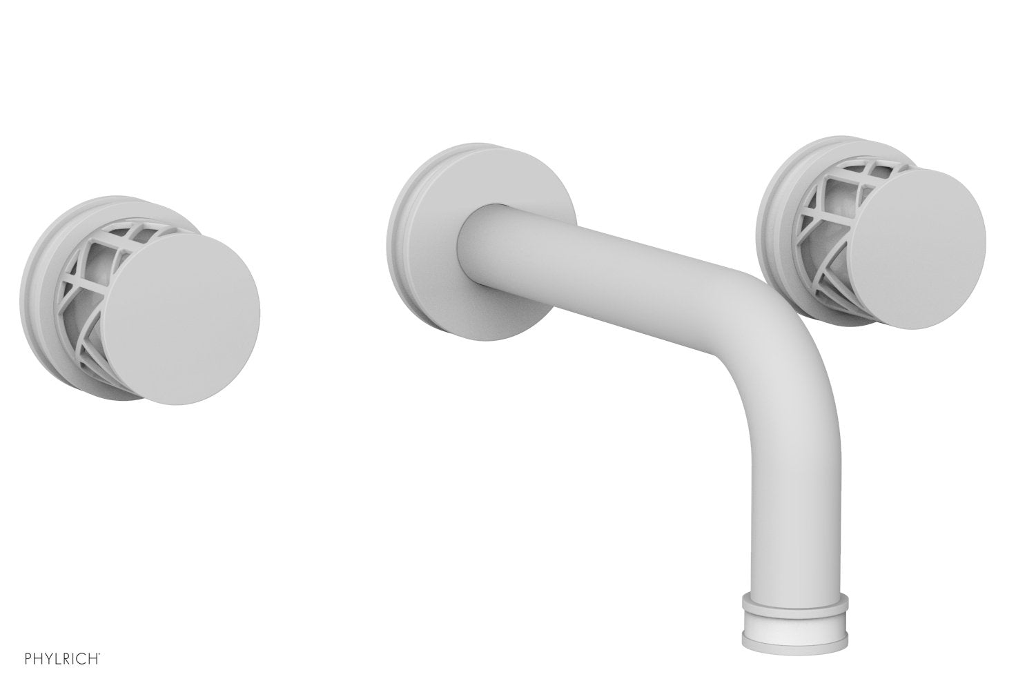 JOLIE Wall Tub Set - Round Handles with "White" Accents 222-56