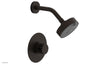 JOLIE Pressure Balance Shower Set - Round Handle with "Black" Accents 222-21