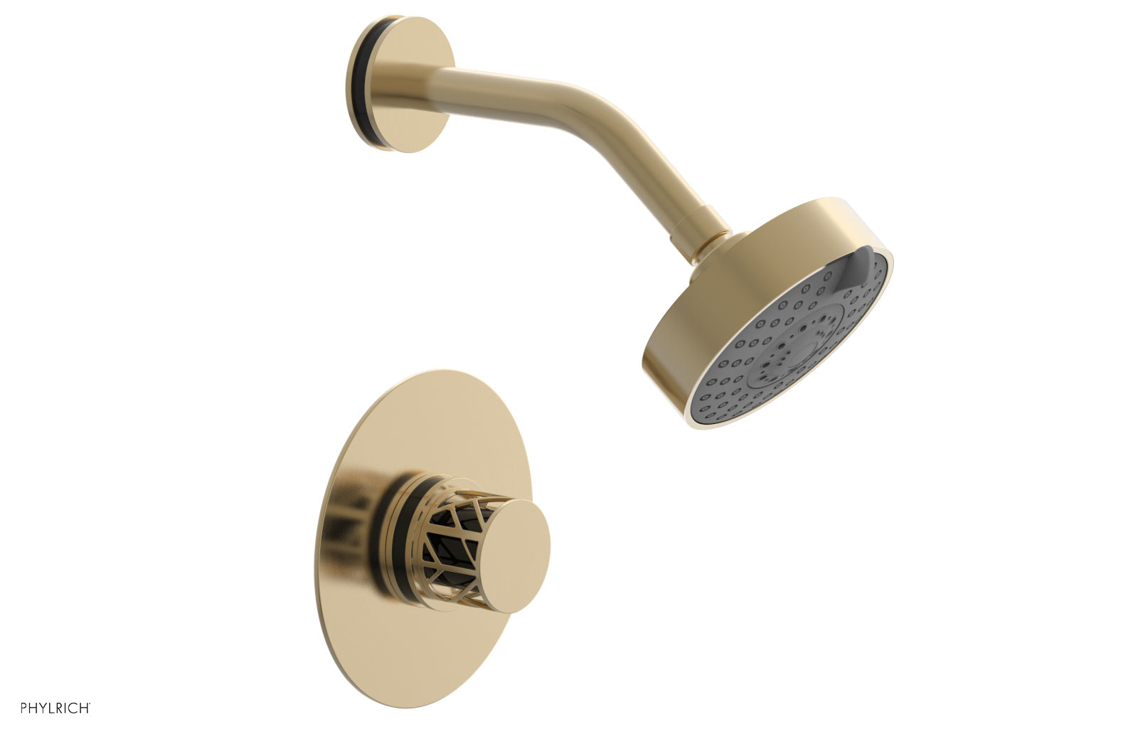 JOLIE Pressure Balance Shower Set - Round Handle with 