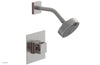 JOLIE Pressure Balance Shower Set - Square Handle with "Pink" Accents 222-22