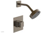 JOLIE Pressure Balance Shower Set - Square Handle with "White" Accents 222-22