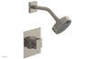 JOLIE Pressure Balance Shower Set - Square Handle with "White" Accents 222-22