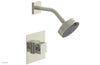 JOLIE Pressure Balance Shower Set - Square Handle with "White" Accents 222-22