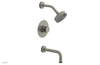 JOLIE Pressure Balance Tub and Shower Set - Round Handle wth "Grey" Accents 222-26