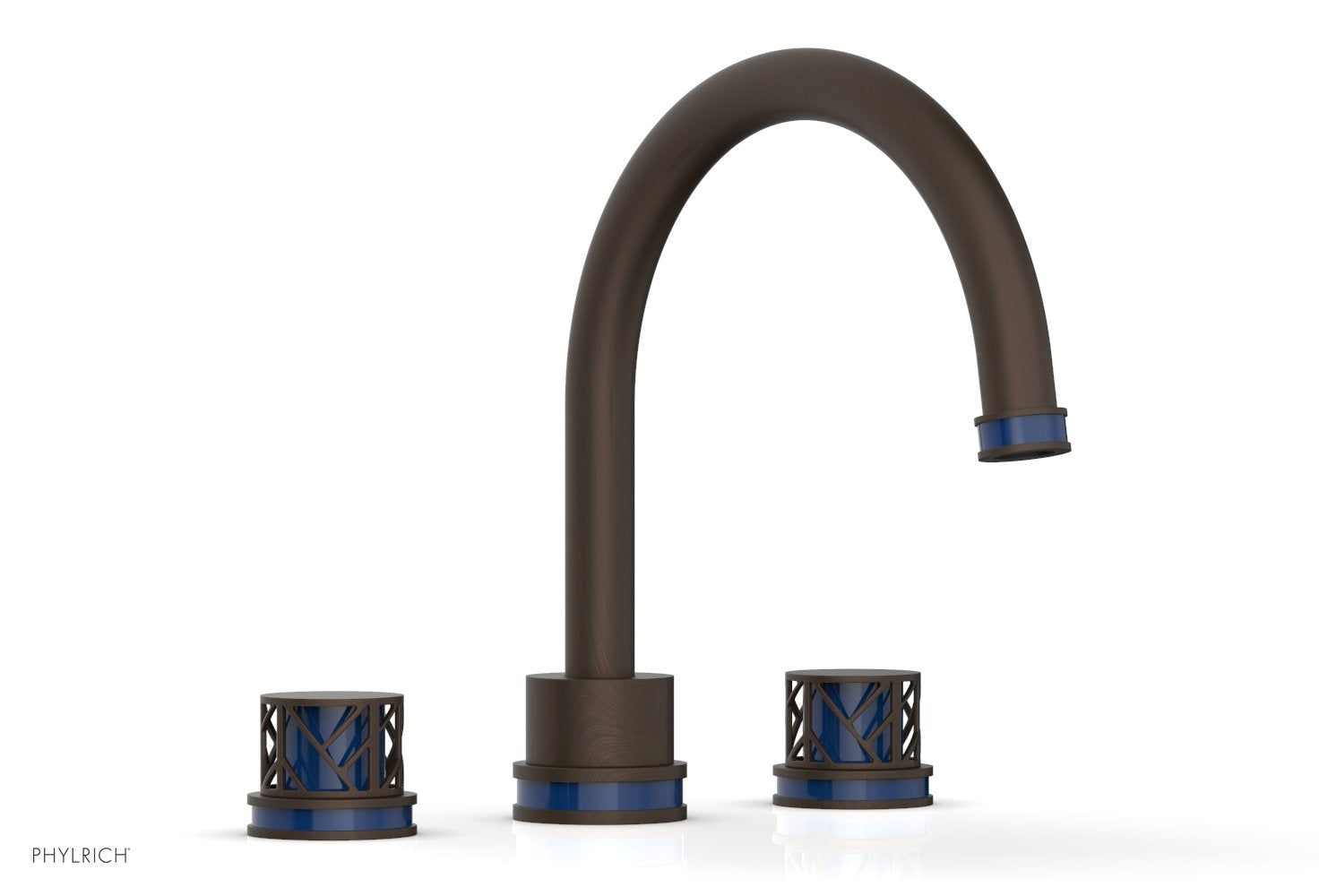 JOLIE Deck Tub Set - Round Handles with "Navy Blue" Accents 222-40