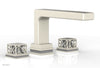 JOLIE Deck Tub Set - Square Handles with "Grey" Accents 222-41