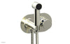 JOLIE Wall Mounted Bidet, Round Handle with "Navy Blue" Accents 222-64