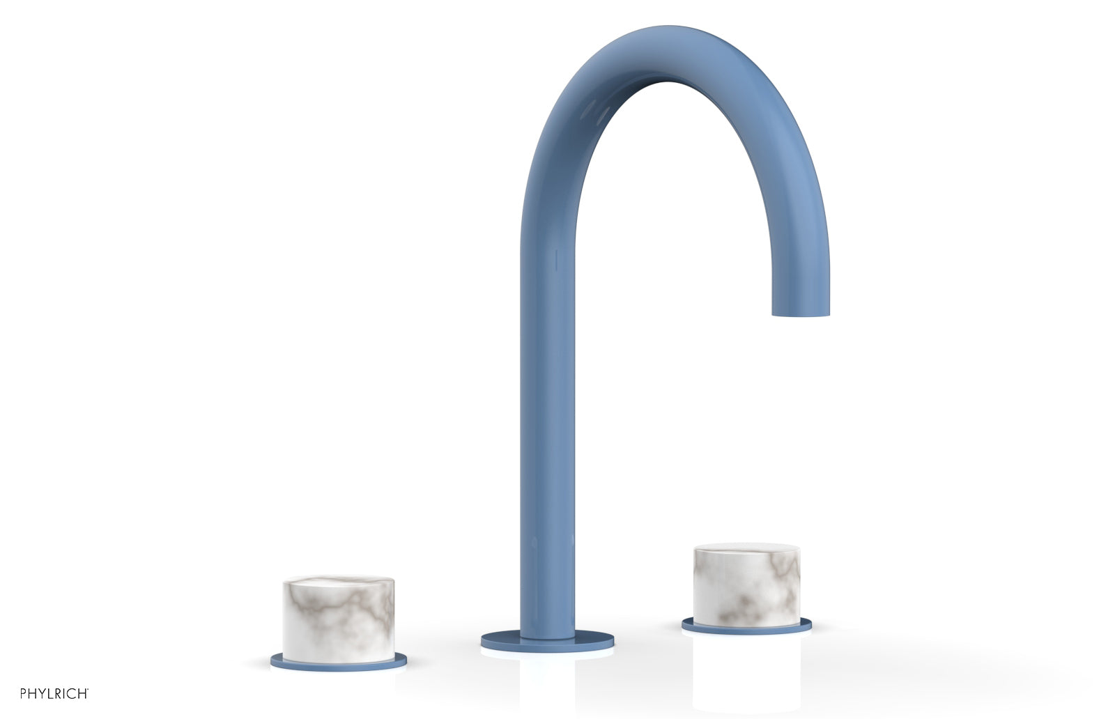 Rieke 3/4 Inch Plastic Drum Faucet With Lever Handle - White, Fits Standard 4 Inch Hole Spacing