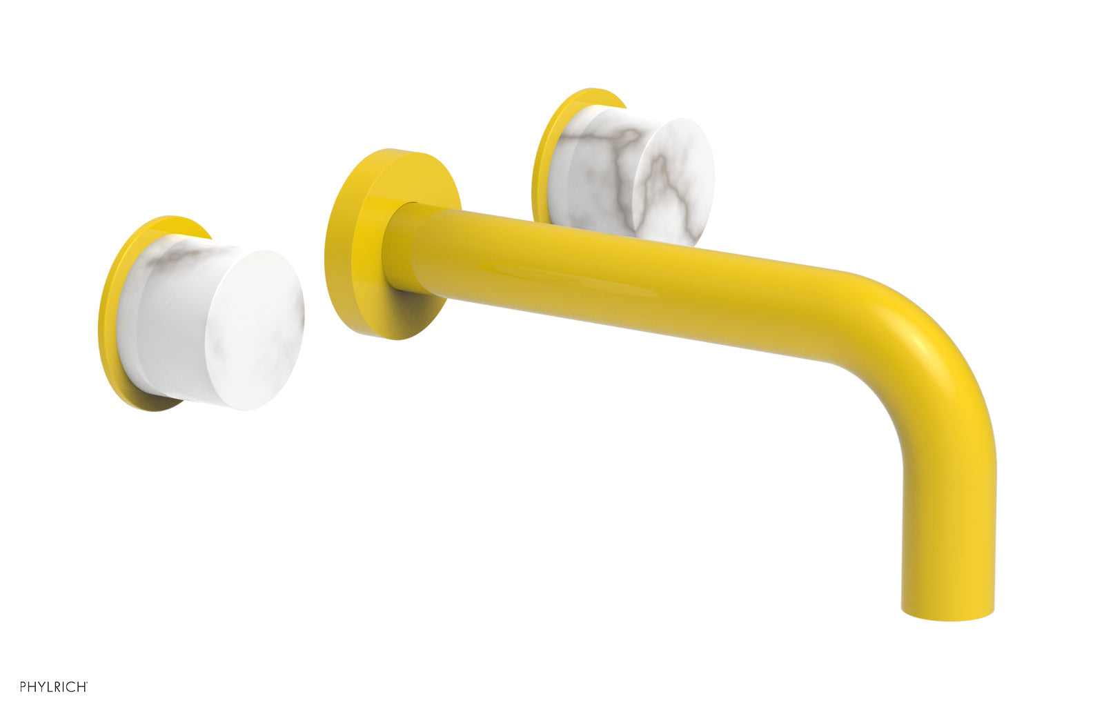 BASIC II Wall Lavatory Set - White Marble 230-13