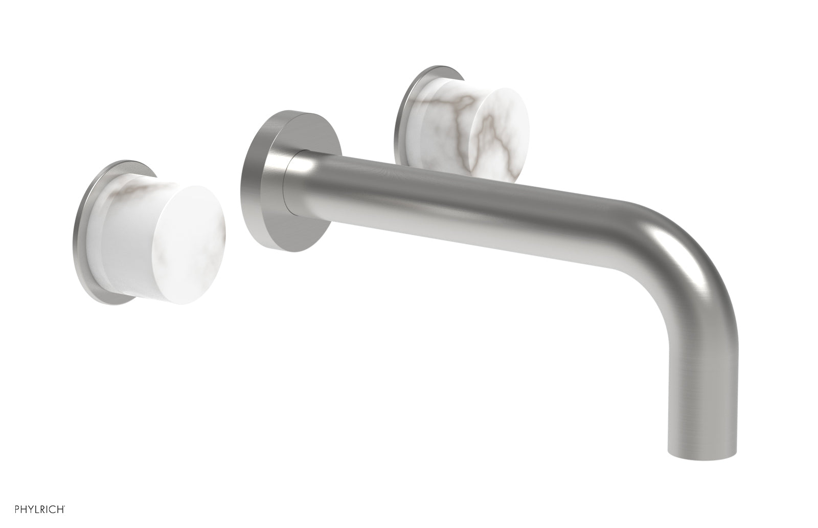 BASIC II Wall Lavatory Set - White Marble 230-13