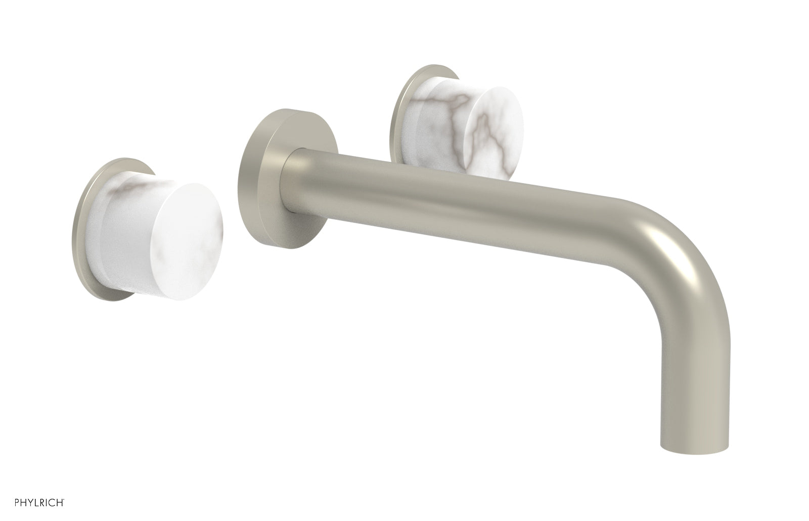 BASIC II Wall Lavatory Set - White Marble 230-13