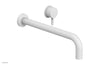 Basic II 12" Single Handle Wall Lavatory Set - Lever Handle 230-15-12