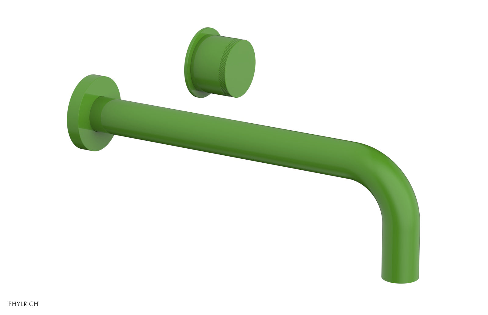 Basic II 10" Single Handle Wall Lavatory Set - Knurled Handle 230-18-10