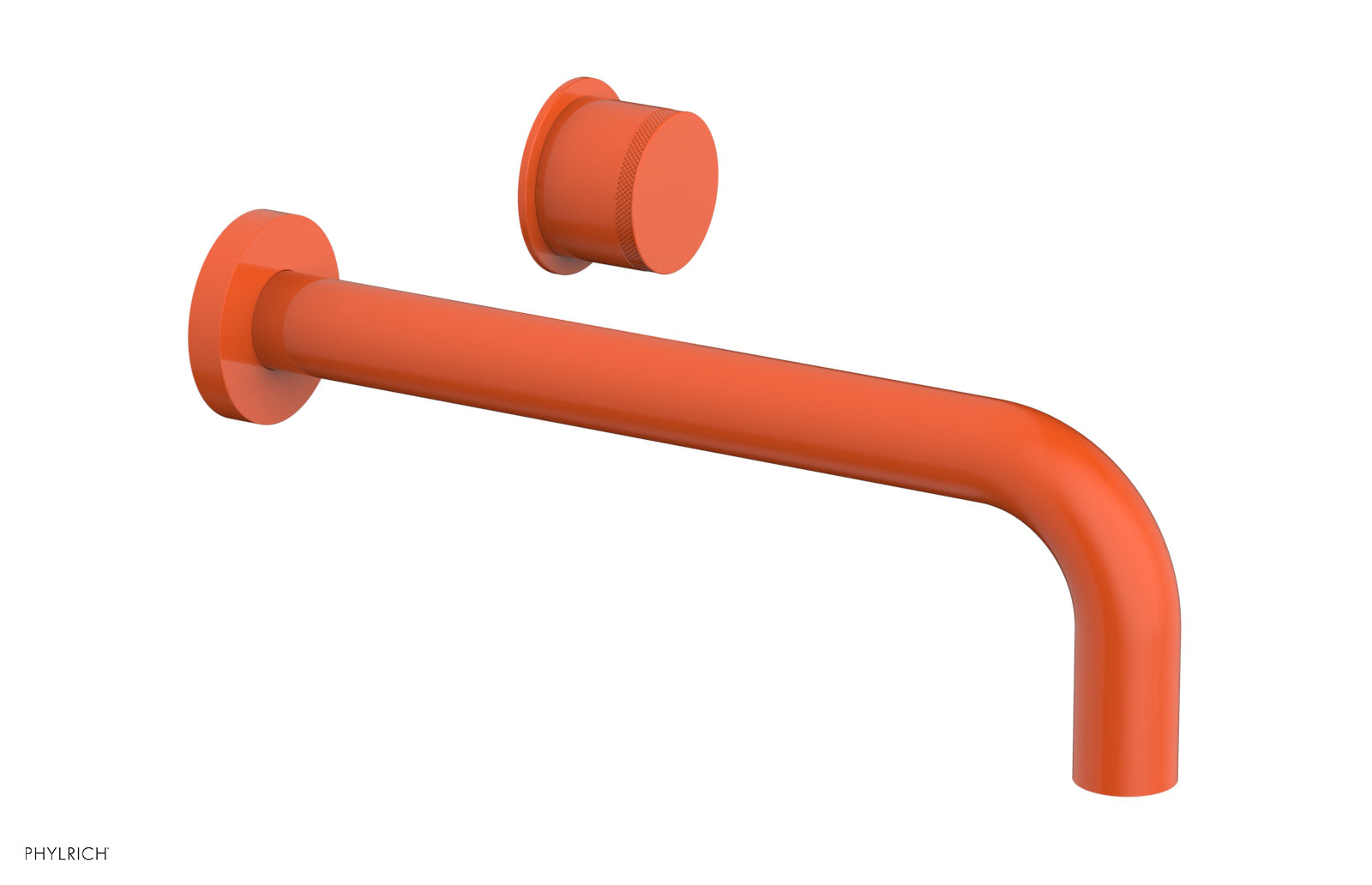 Basic II 10" Single Handle Wall Lavatory Set - Knurled Handle 230-18-10