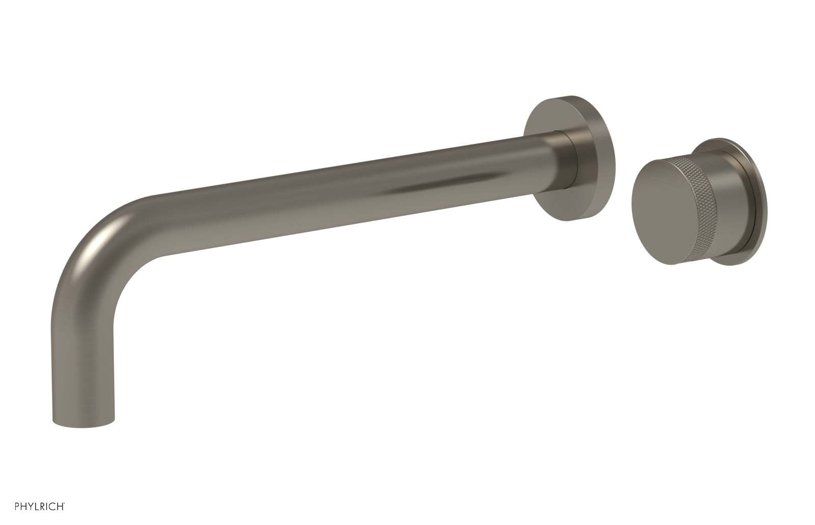 Basic II 10" Single Handle Wall Lavatory Set - Knurled Handle 230-18-10