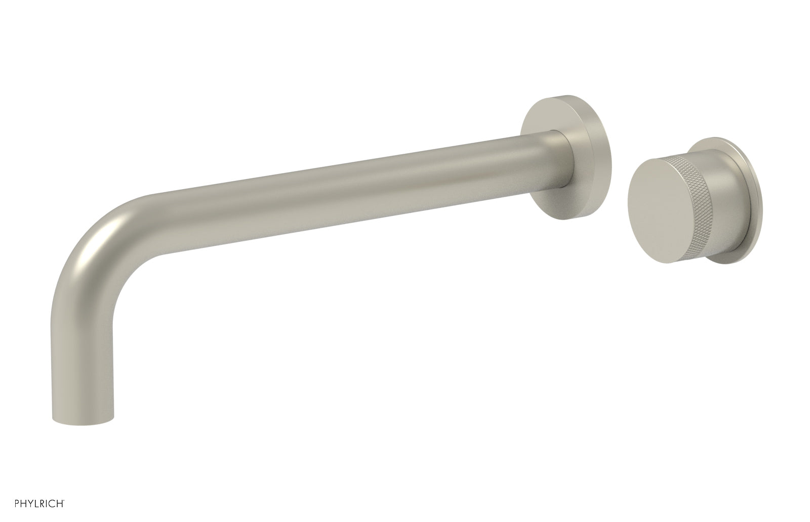 Basic II 10" Single Handle Wall Lavatory Set - Knurled Handle 230-18-10