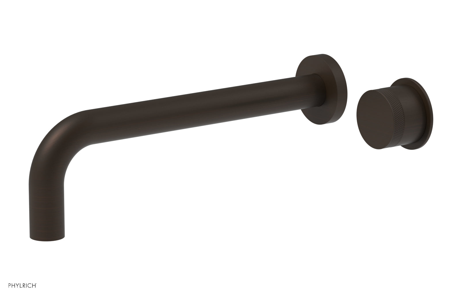 Basic II 10" Single Handle Wall Lavatory Set - Knurled Handle 230-18-10