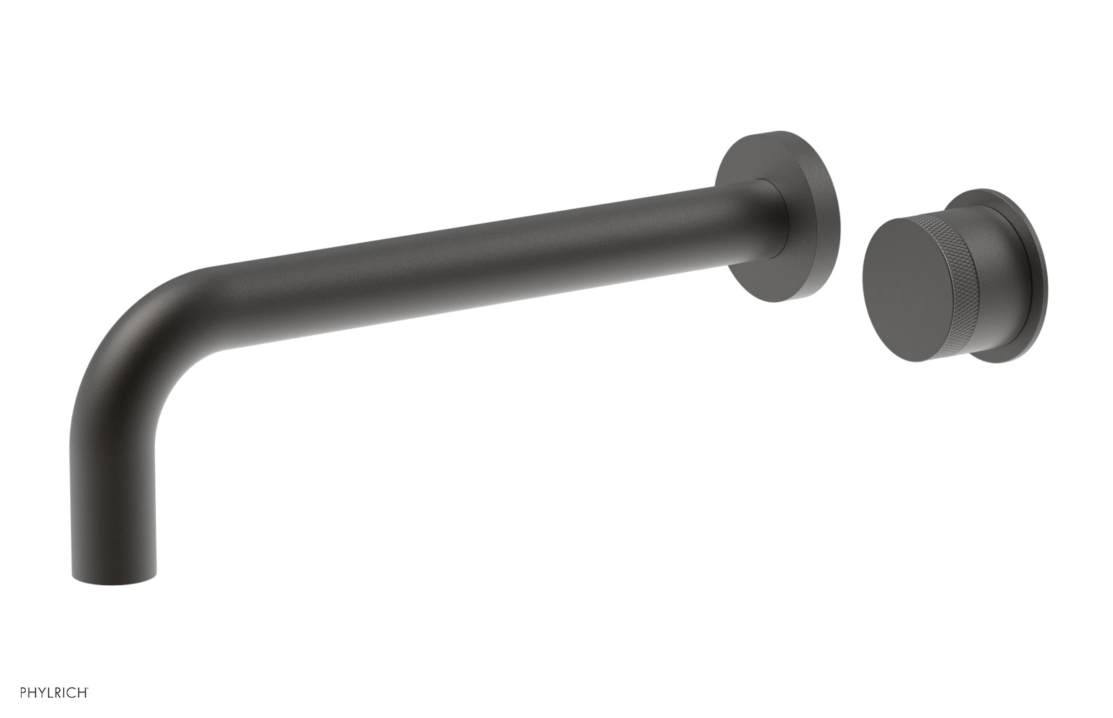 Basic II 10" Single Handle Wall Lavatory Set - Knurled Handle 230-18-10