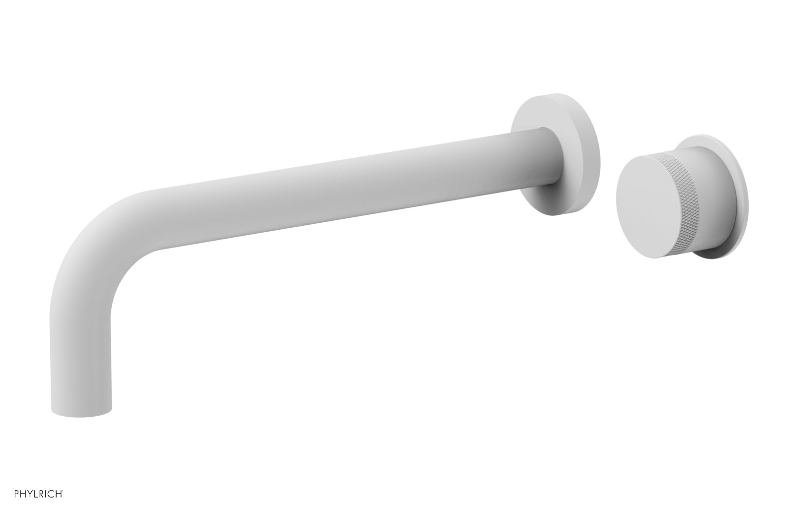Basic II 10" Single Handle Wall Lavatory Set - Knurled Handle 230-18-10
