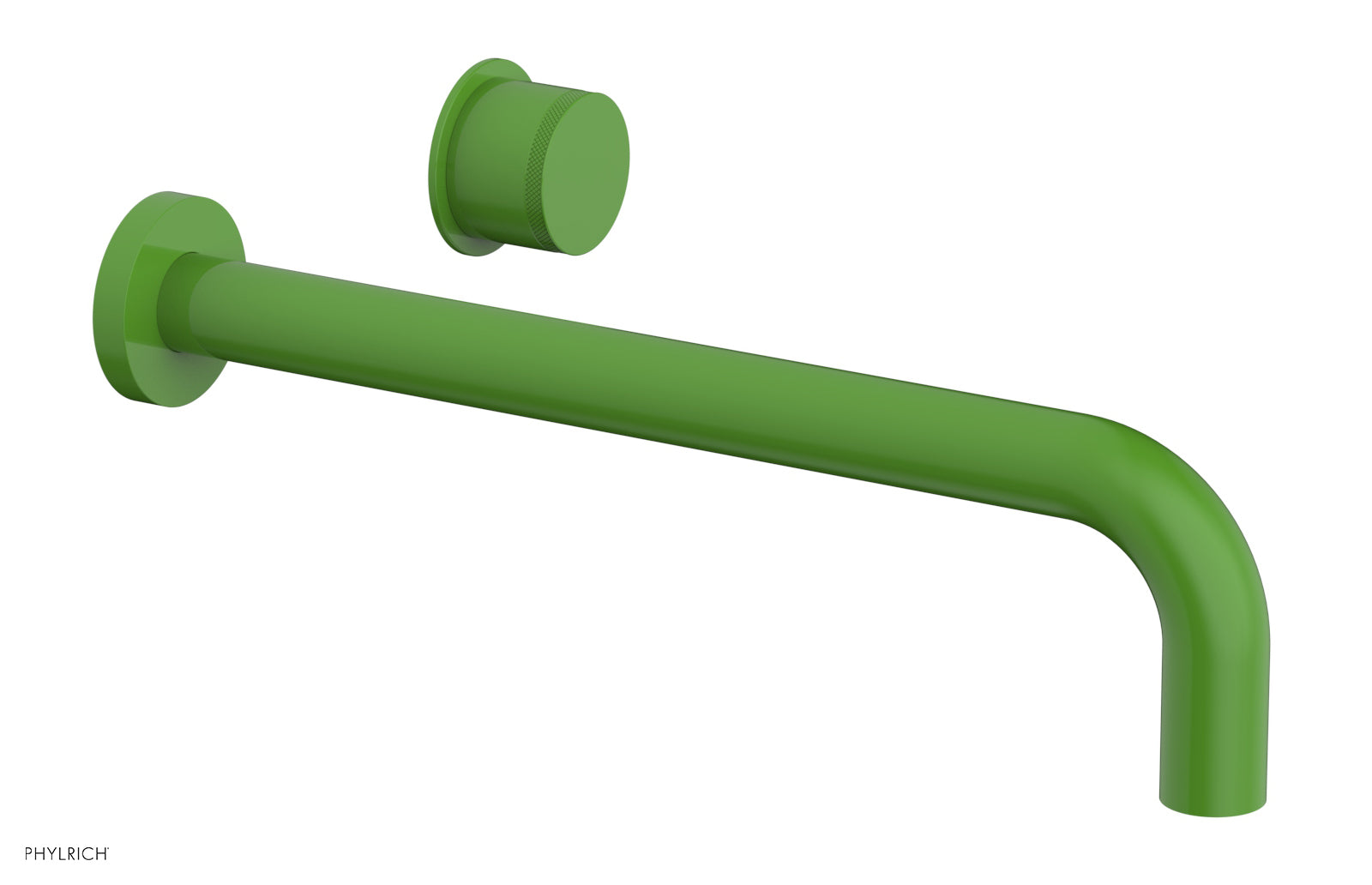 Basic II 12" Single Handle Wall Lavatory Set - Knurled Handle 230-18-12