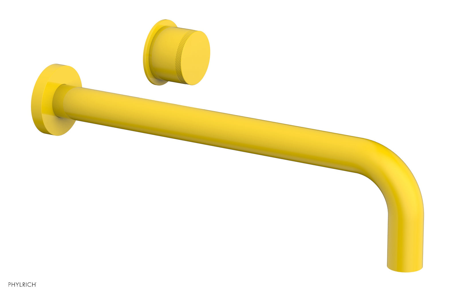 Basic II 12" Single Handle Wall Lavatory Set - Knurled Handle 230-18-12