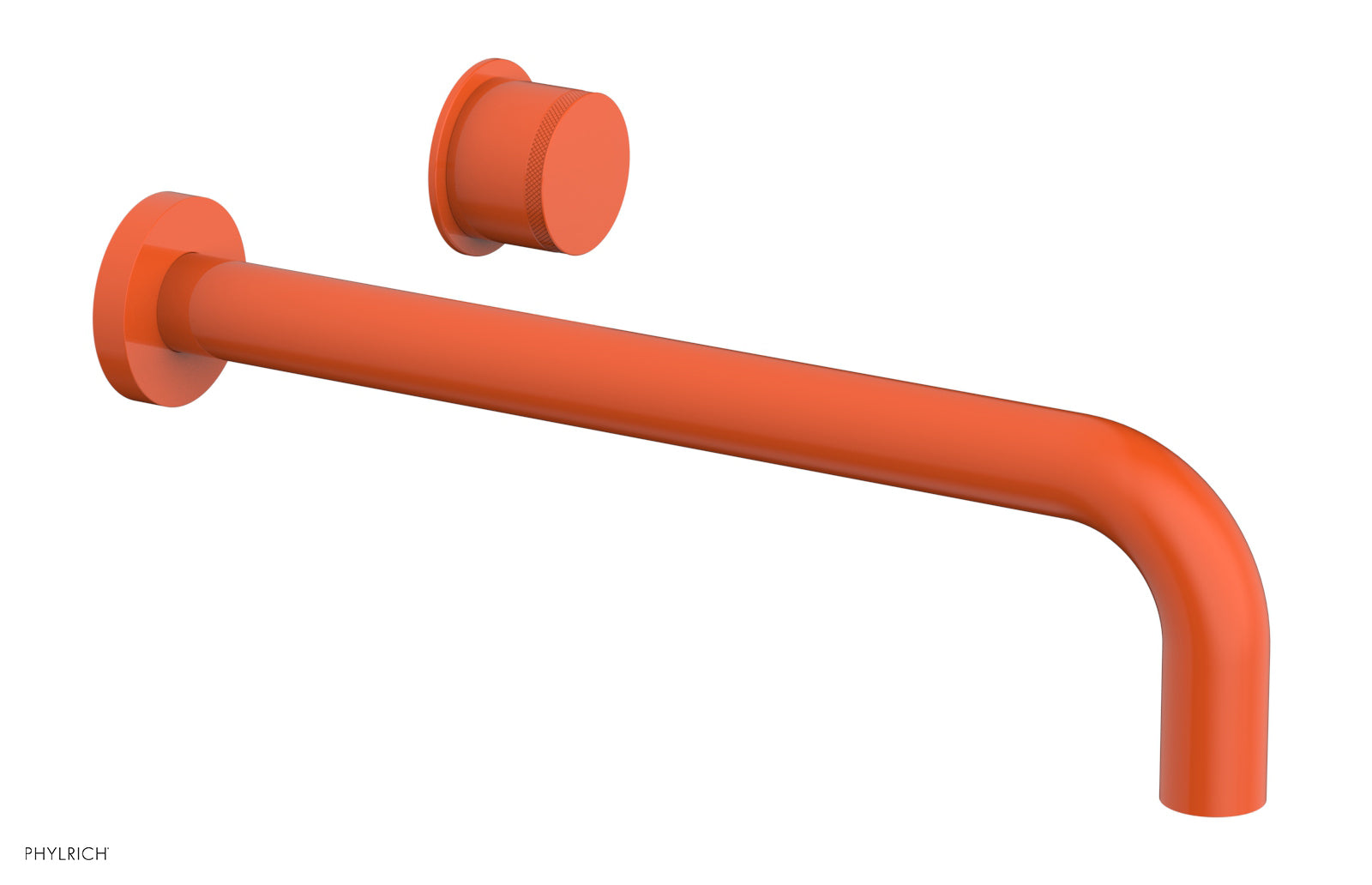 Basic II 12" Single Handle Wall Lavatory Set - Knurled Handle 230-18-12