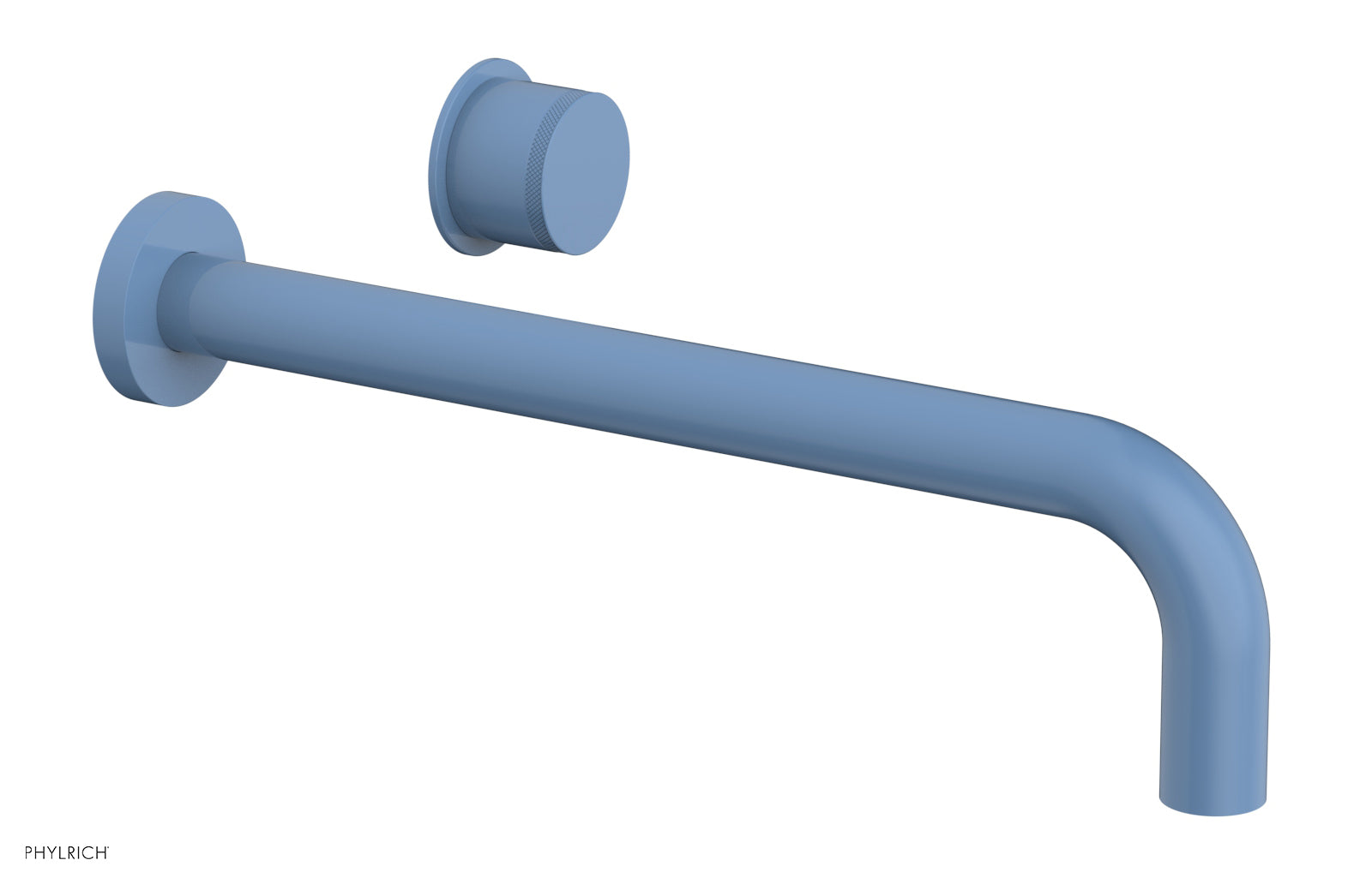 Basic II 12" Single Handle Wall Lavatory Set - Knurled Handle 230-18-12