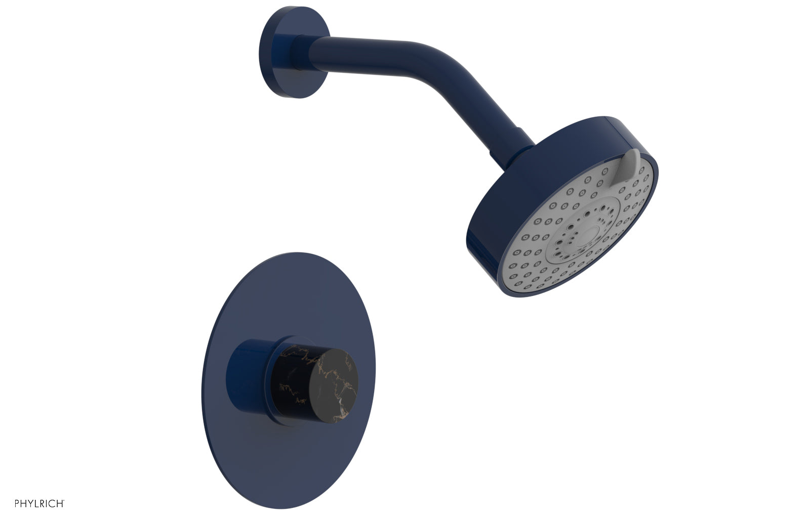BASIC II Pressure Balance Shower Set - Black Marble 230-23