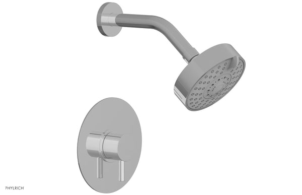 NIB Pottery Barn Basic Shower head deals Polished Nickel MT-24 NEW