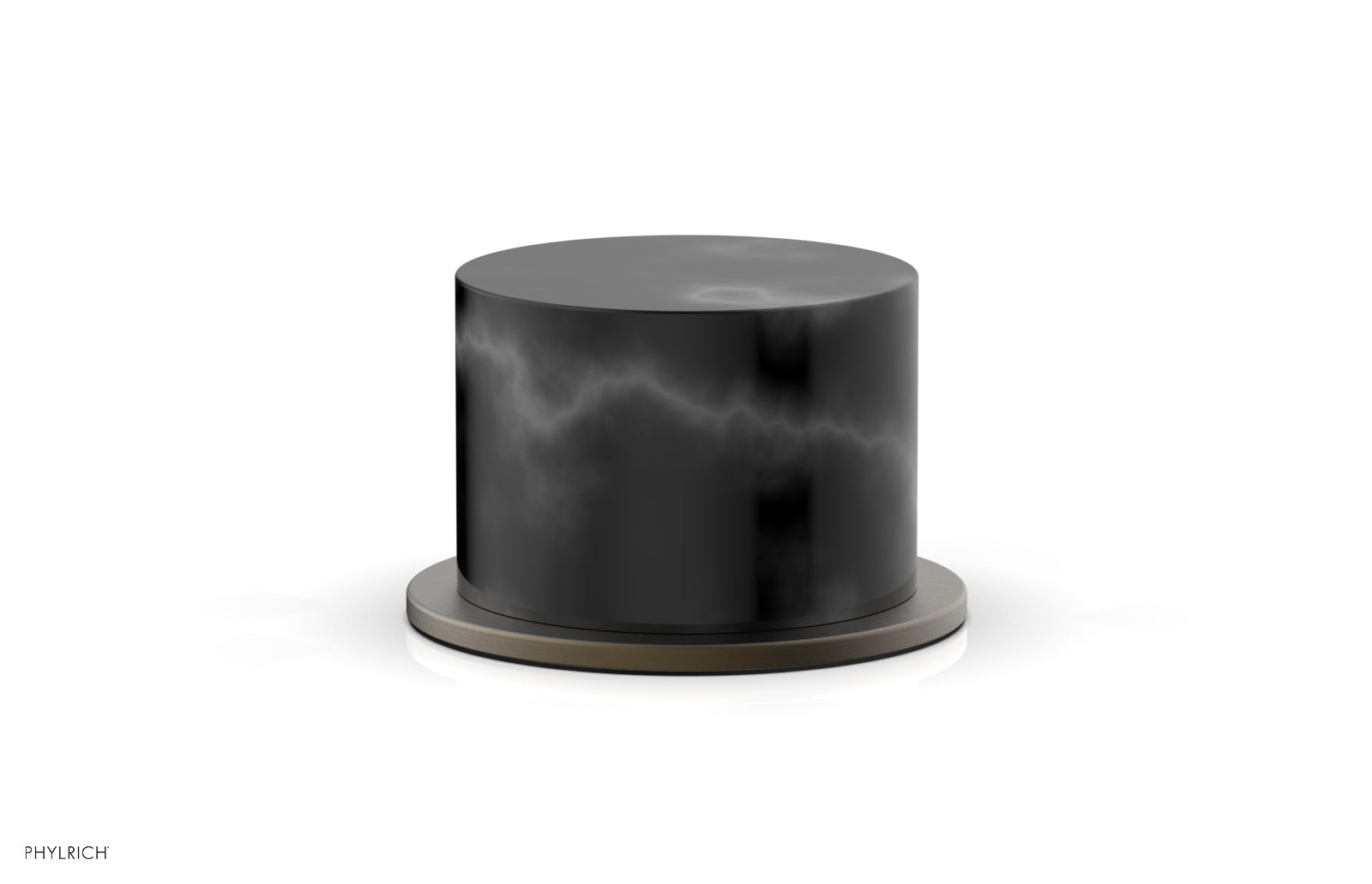 BASIC II Volume Control/Diverter Trim Marble Handle 230-37