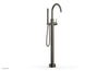 BASIC II Tall Floor Mount Tub Filler - Lever Handle with Hand Shower  230-45-01