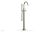 BASIC II Tall Floor Mount Tub Filler - Lever Handle with Hand Shower  230-45-01