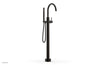 BASIC II Tall Floor Mount Tub Filler - Lever Handle with Hand Shower  230-45-01