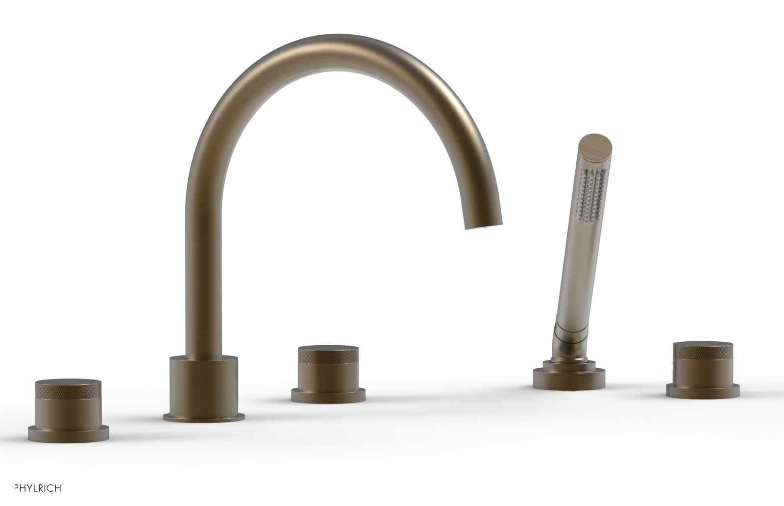 BASIC II Deck Tub Set with Hand Shower 230-48