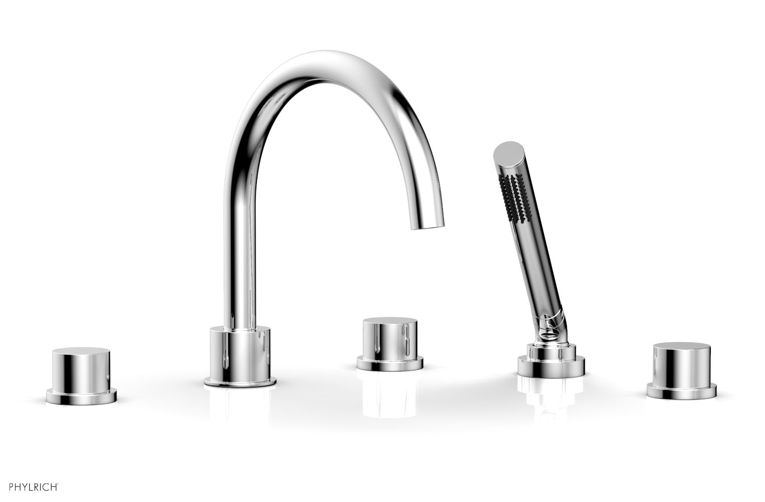 BASIC II Deck Tub Set with Hand Shower 230-49