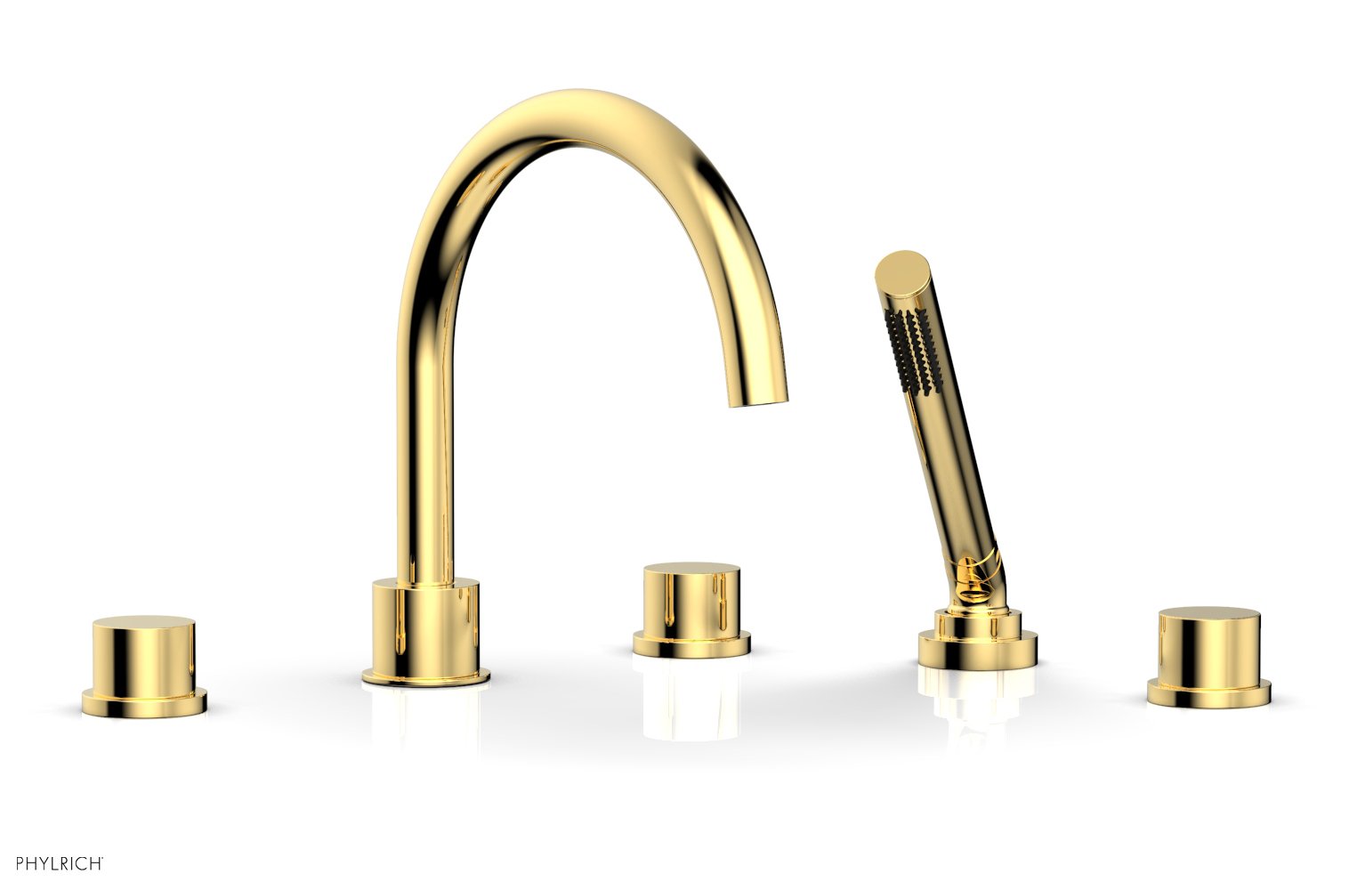 BASIC II Deck Tub Set with Hand Shower 230-49