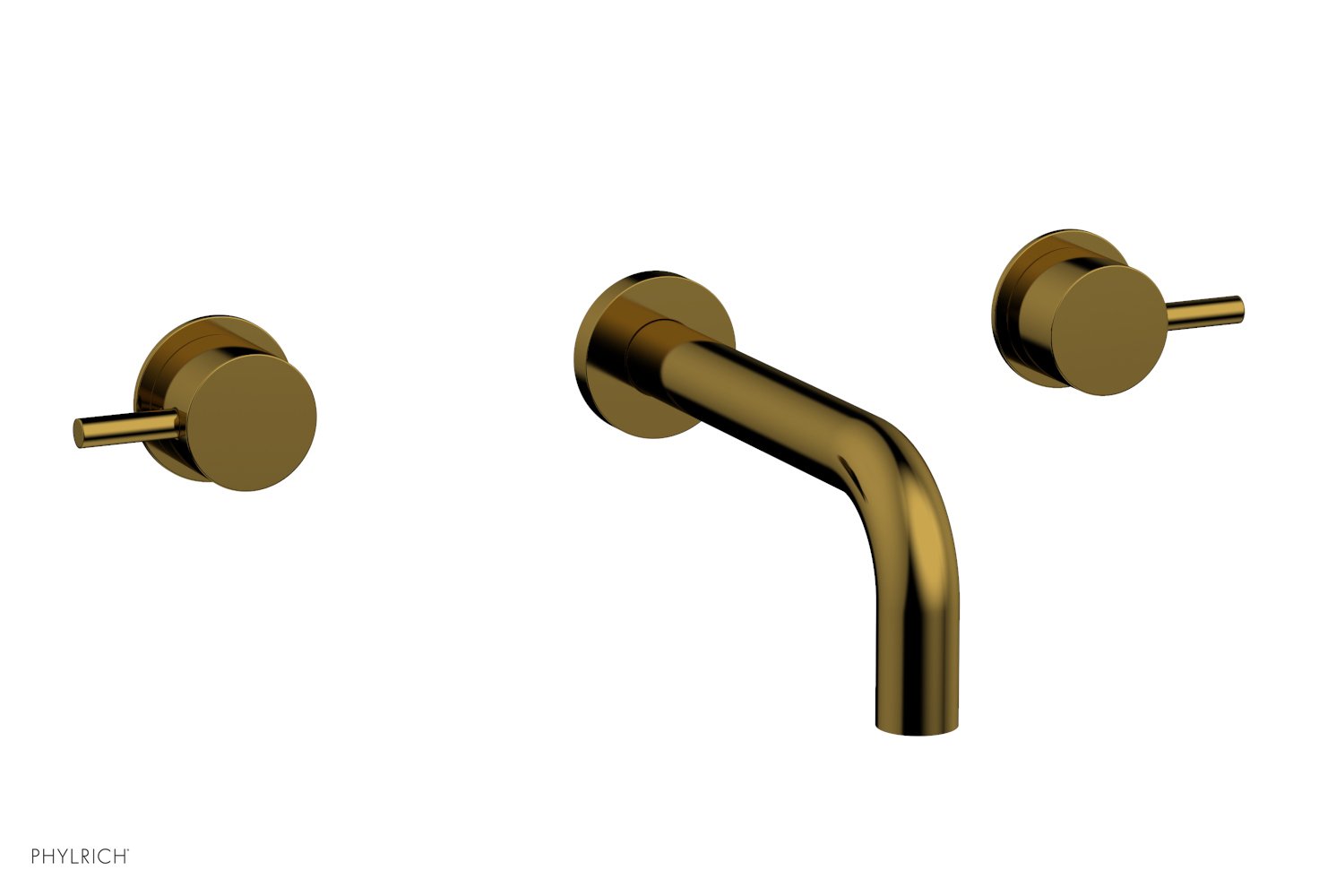 BASIC II Wall Tub Set Lever Handles 230-59