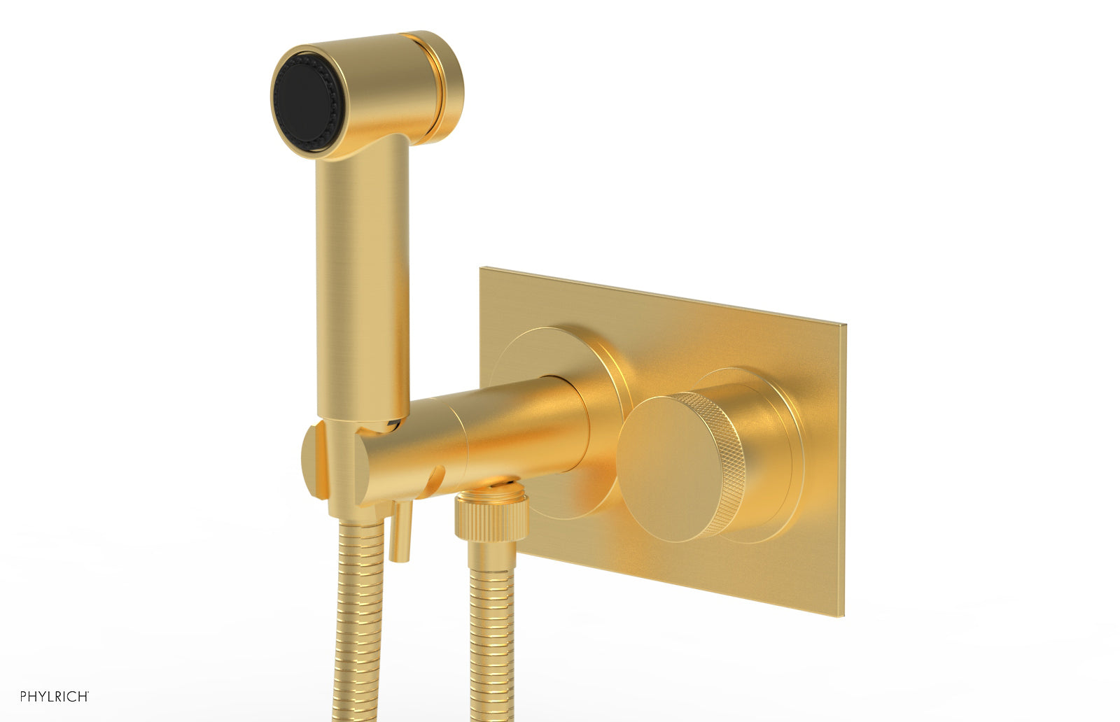 BASIC II Wall Mounted Bidet Knurled Handle 230-65